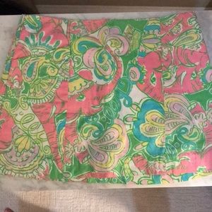 Circus Print Lily Putlizer Skirt